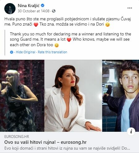 Facebook page, picture.